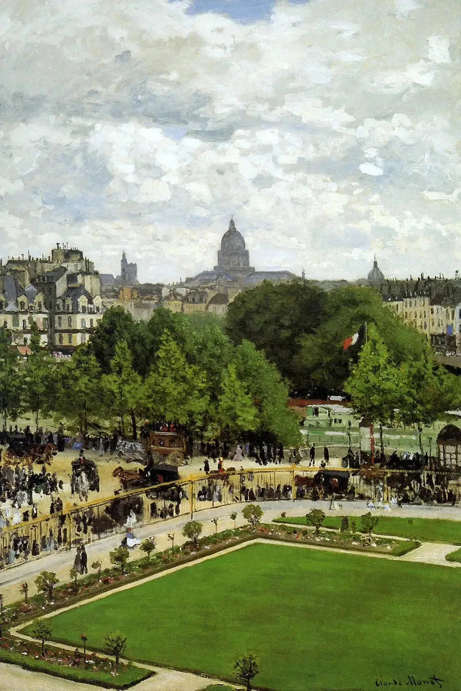 Der Garten der Infantin - Claude Monet