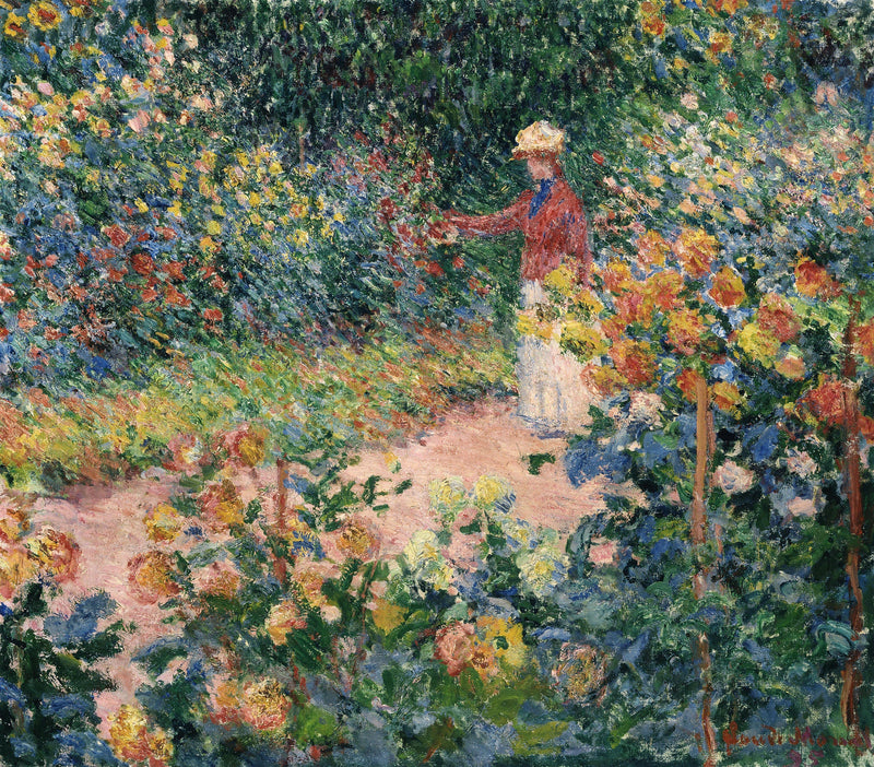 Der Garten von Monet in Giverny - Claude Monet