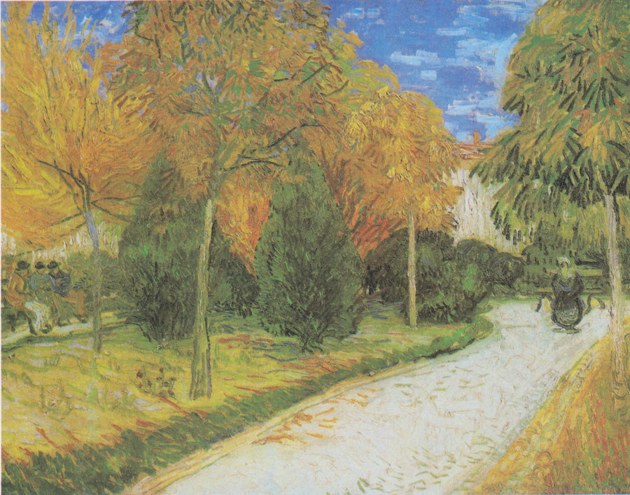Öffentlicher Park von Arles, Der - Vincent van Gogh