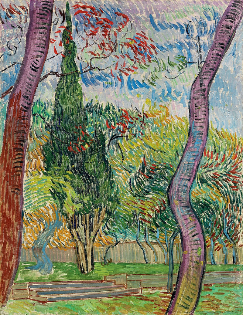 Park des Krankenhauses Saint-Paul - Vincent van Gogh