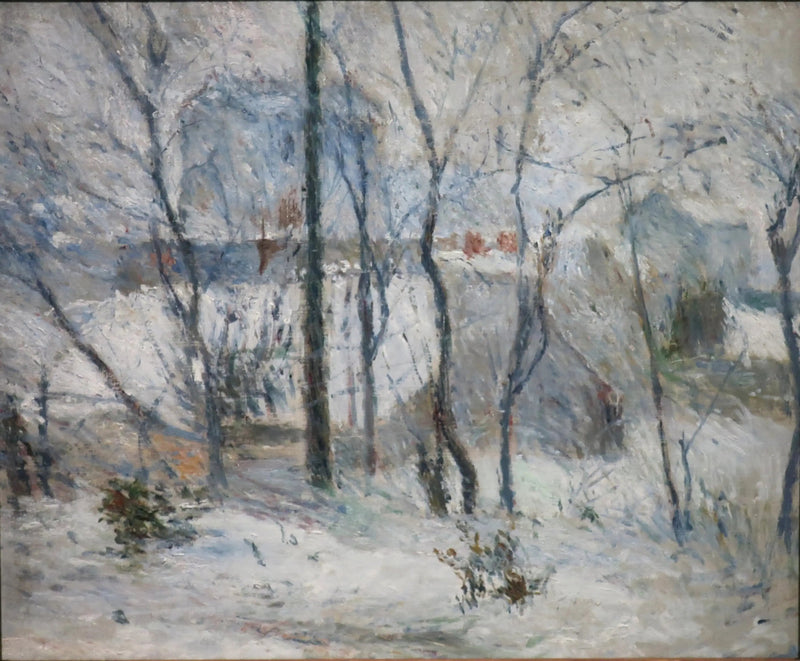 Garten unter dem Schnee II - Paul Gauguin