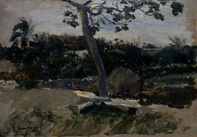 Garten, Valencia - Joaquín Sorolla