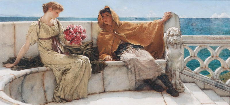 Ich liebe dich, ich liebe mich - Lawrence Alma-Tadema