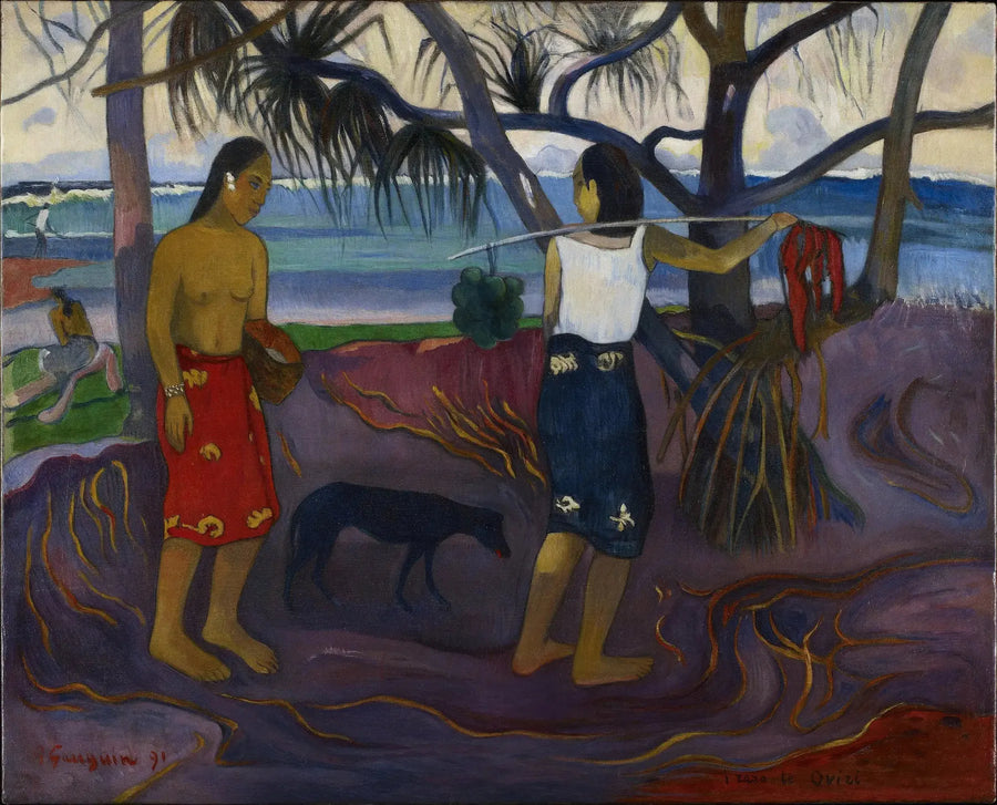 Ich sehe dich selten - Paul Gauguin