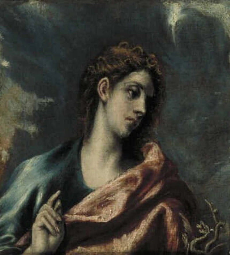 Johannes der Evangelist - El Greco