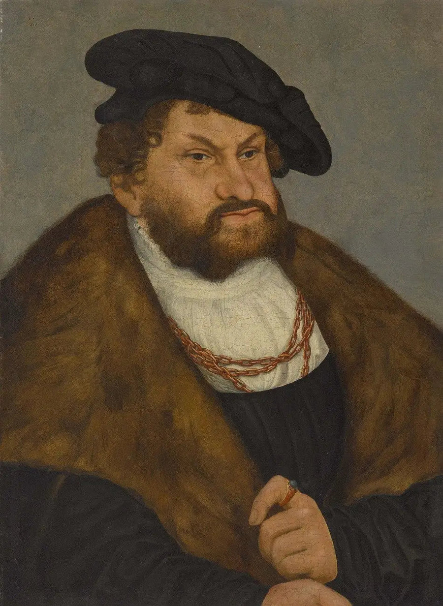 Jean der Konstante, Kurfürst von Sachsen (ca. 1530) - Lucas Cranach der Ältere