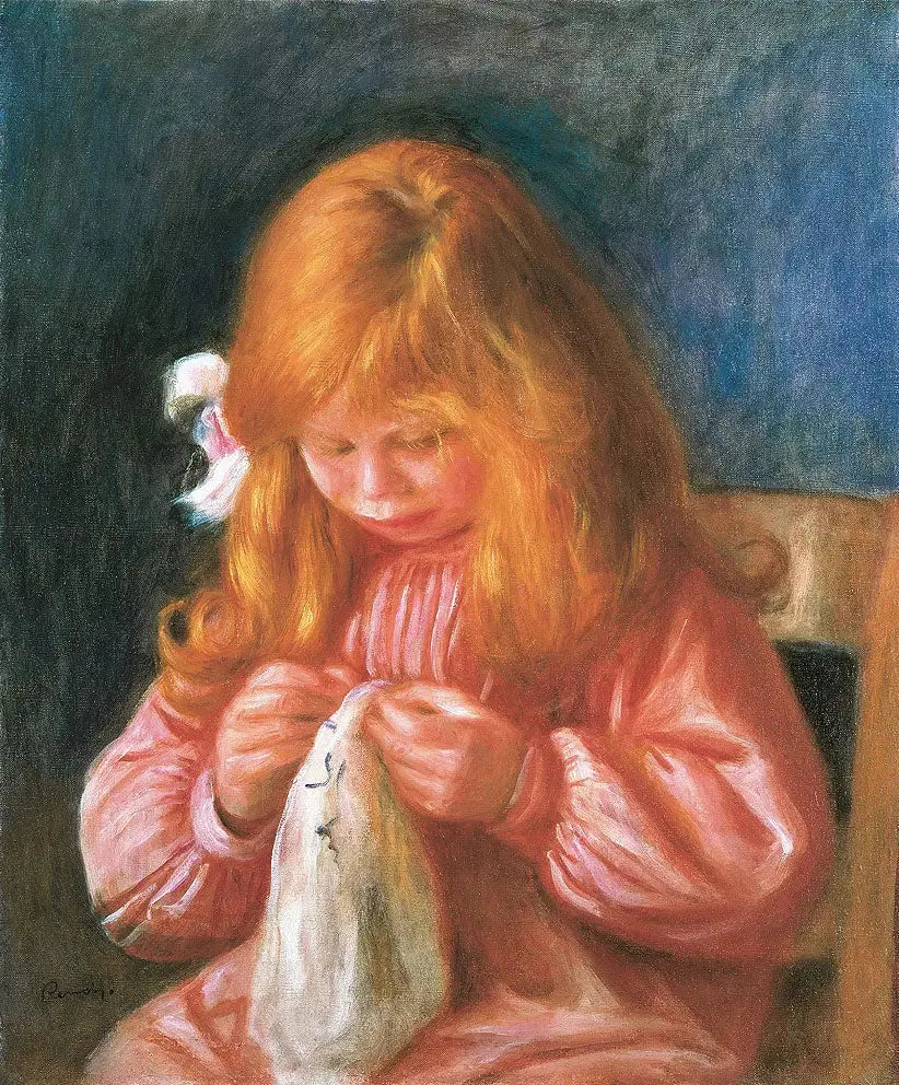 Jean Renoir nähend - Pierre-Auguste Renoir