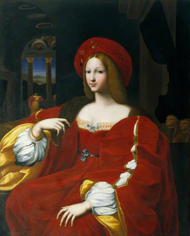 Jeanne d'Aragon (1478-1518) - Raffael Sanzio