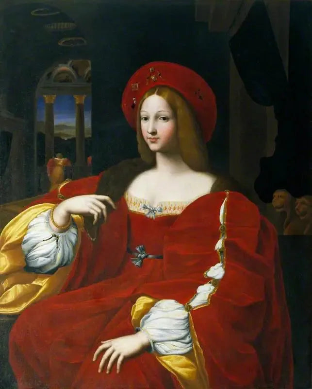 Jeanne d'Aragon (1478-1518) - Raffael Sanzio
