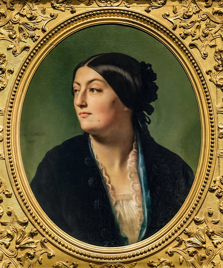 Jeanne Élisabeth, auch bekannt als Isabelle Hittorf - Hippolyte Flandrin