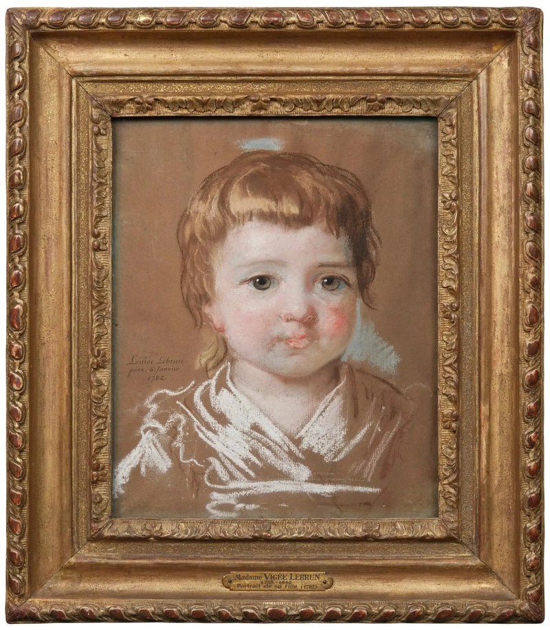 Jeanne Julie Louise Lebrun, die Tochter des Künstlers, zwei Jahre - Élisabeth Vigeé Le Brun