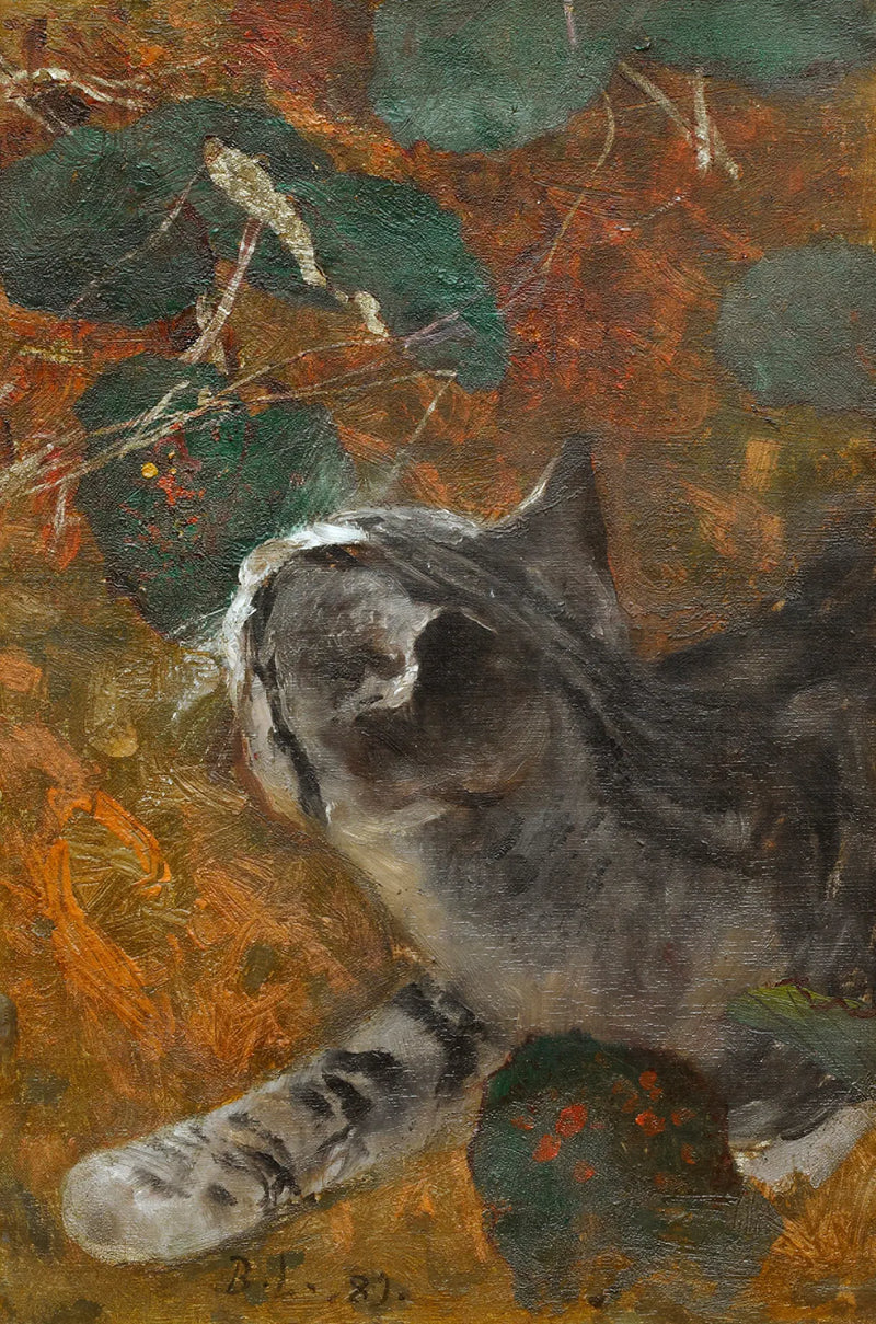 Jeppe die Katze – Bruno Liljefors
