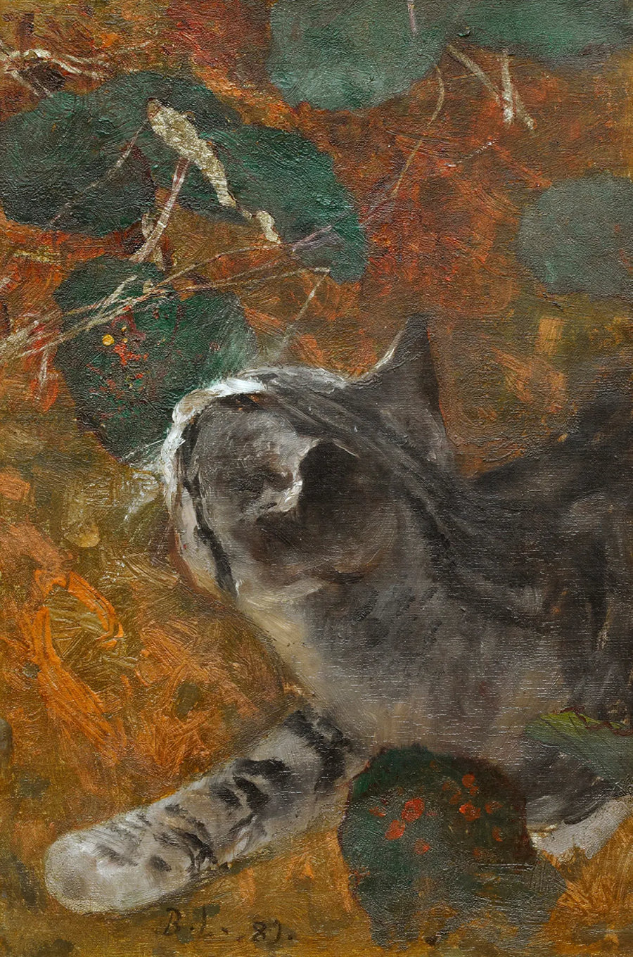 Jeppe die Katze – Bruno Liljefors