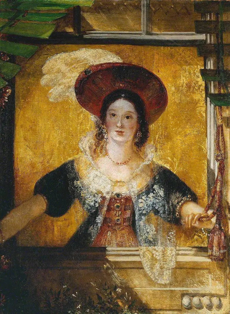 Jessica (aus William Shakespeares Der Kaufmann von Venedig, Akt II, Szene v) - J. M. W. Turner