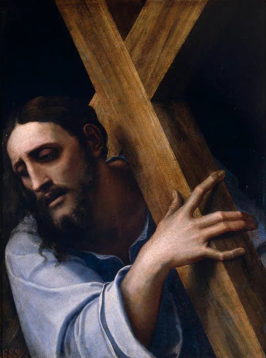 Jesus Christus trägt das Kreuz - Sebastiano del Piombo