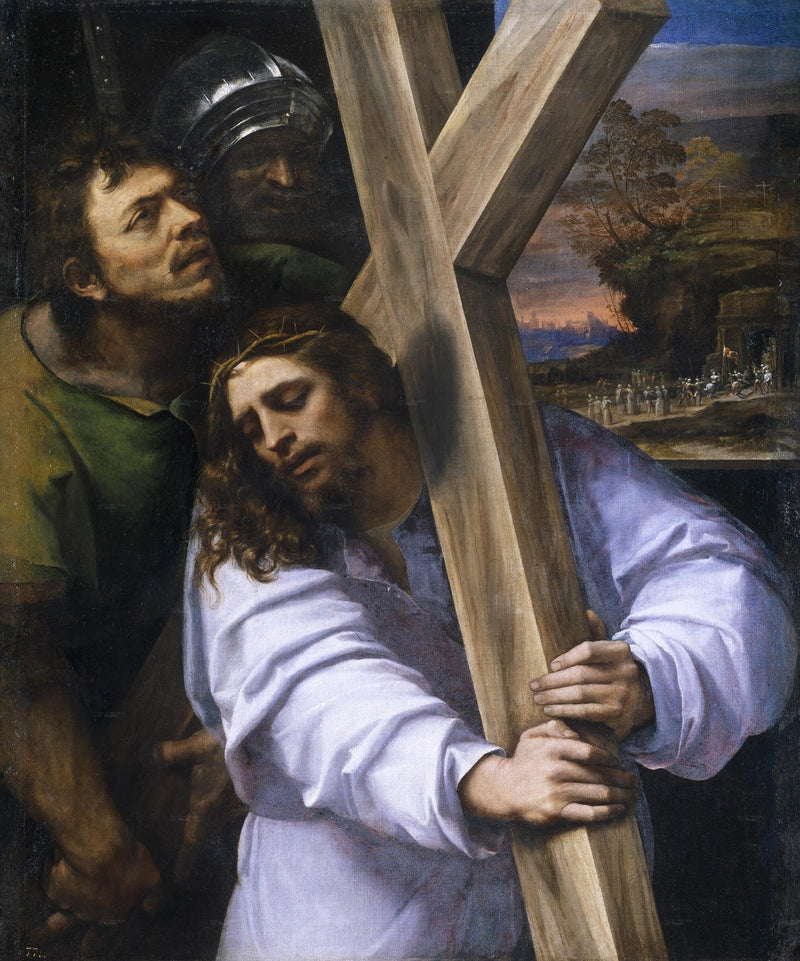 Jesus trägt das Kreuz - Sebastiano del Piombo
