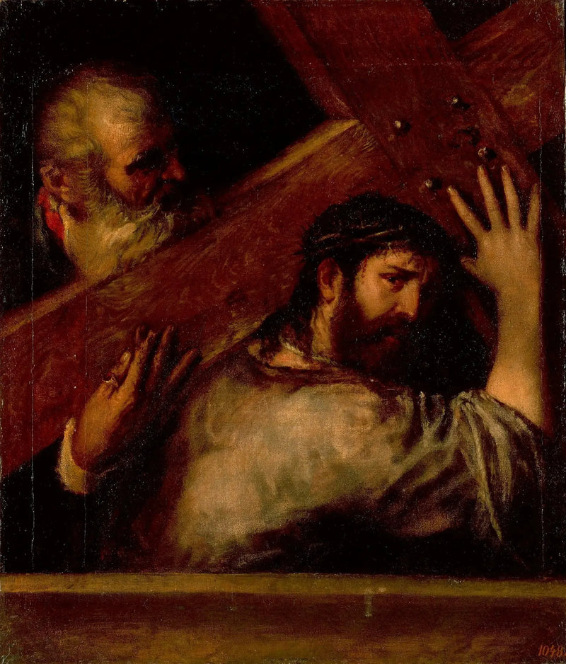 Jesus trägt sein Kreuz - Titian