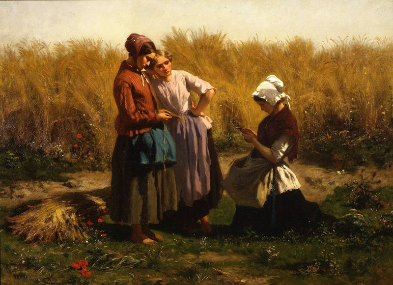 Liebes-Jetons - Jules Breton