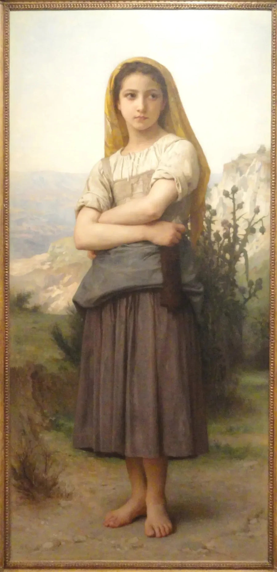 Junge Hirtin - Bouguereau