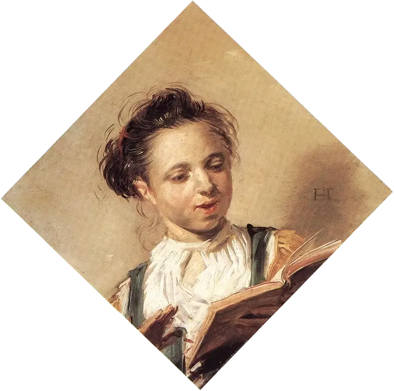 Junge Sängerin - Frans Hals