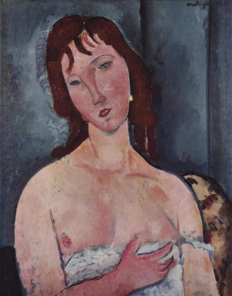 Junge Frau - Amedeo Modigliani