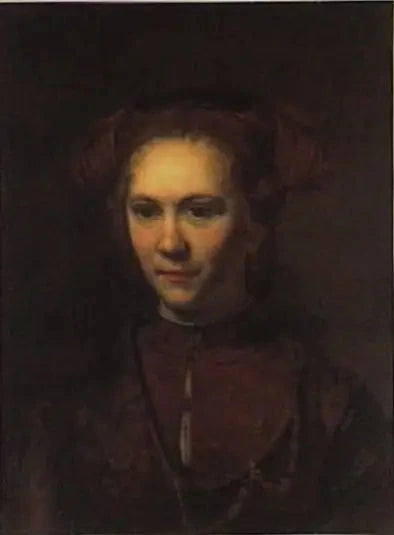 Porträt eines jungen Mädchens - Rembrandt
