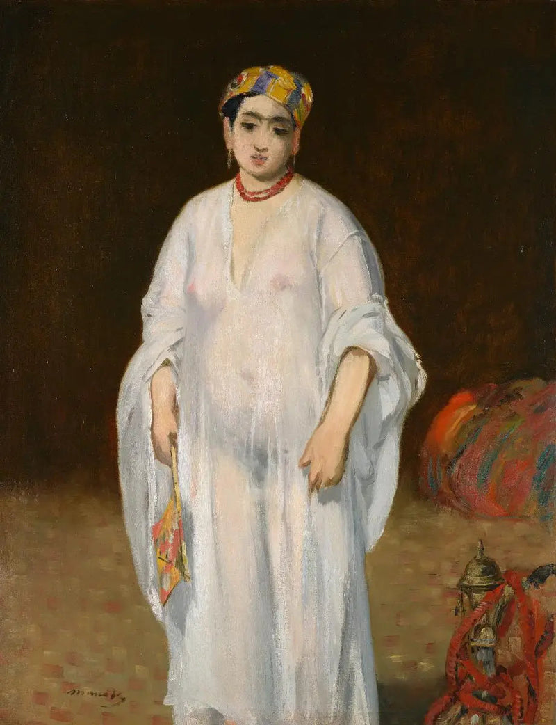 Junge Frau in einem orientalischen Kleid - Édouard Manet