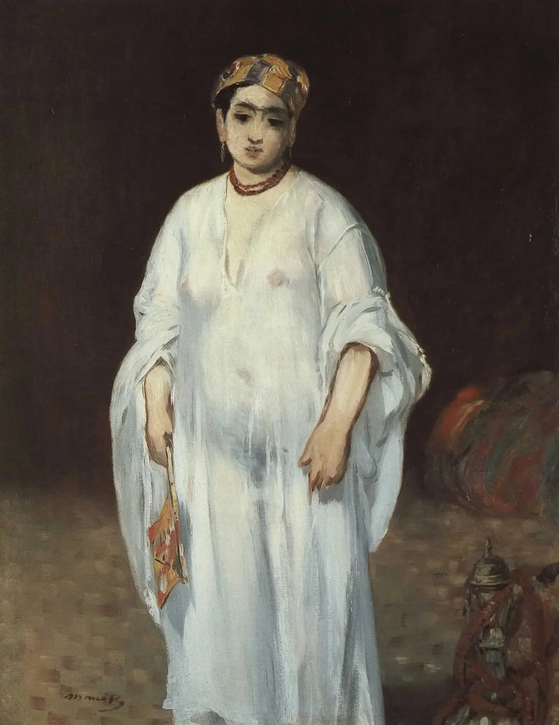 Junge Frau in einem orientalischen Kleid - Édouard Manet