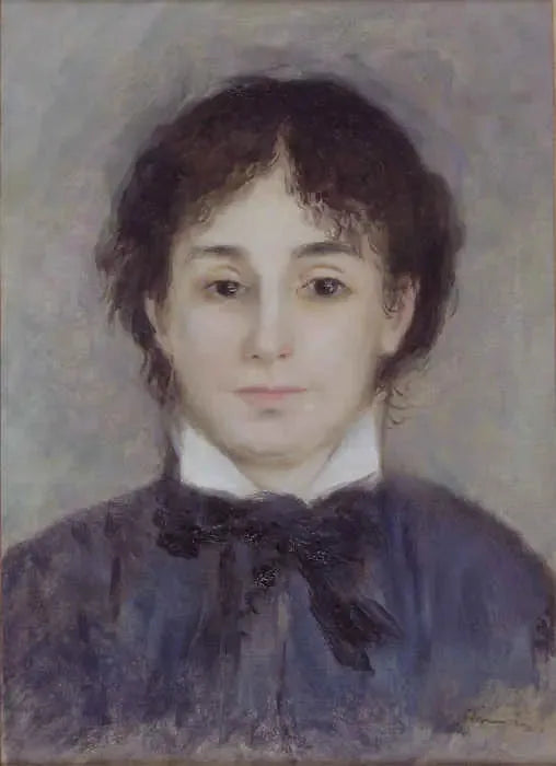 Junges Mädchen in Blau - Pierre-Auguste Renoir