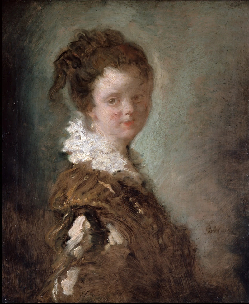 Junge Frau - Jean-Honoré Fragonard