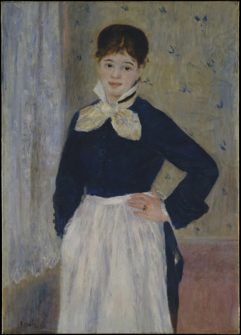 Kellnerin im Restaurant Duval - Pierre-Auguste Renoir
