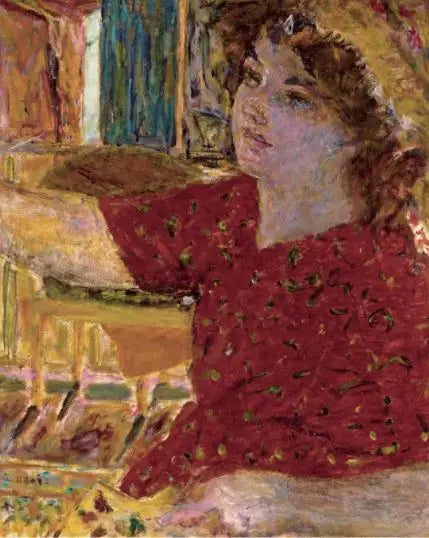 JEUNE FEMME PEIGNANTE - Pierre Bonnard image 1 reproduction réalisée par Alpha Reproduction