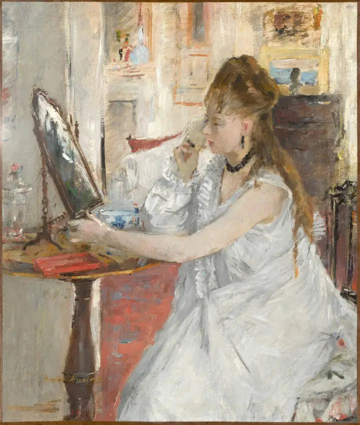 Junge Frau beim Puder - Berthe Morisot