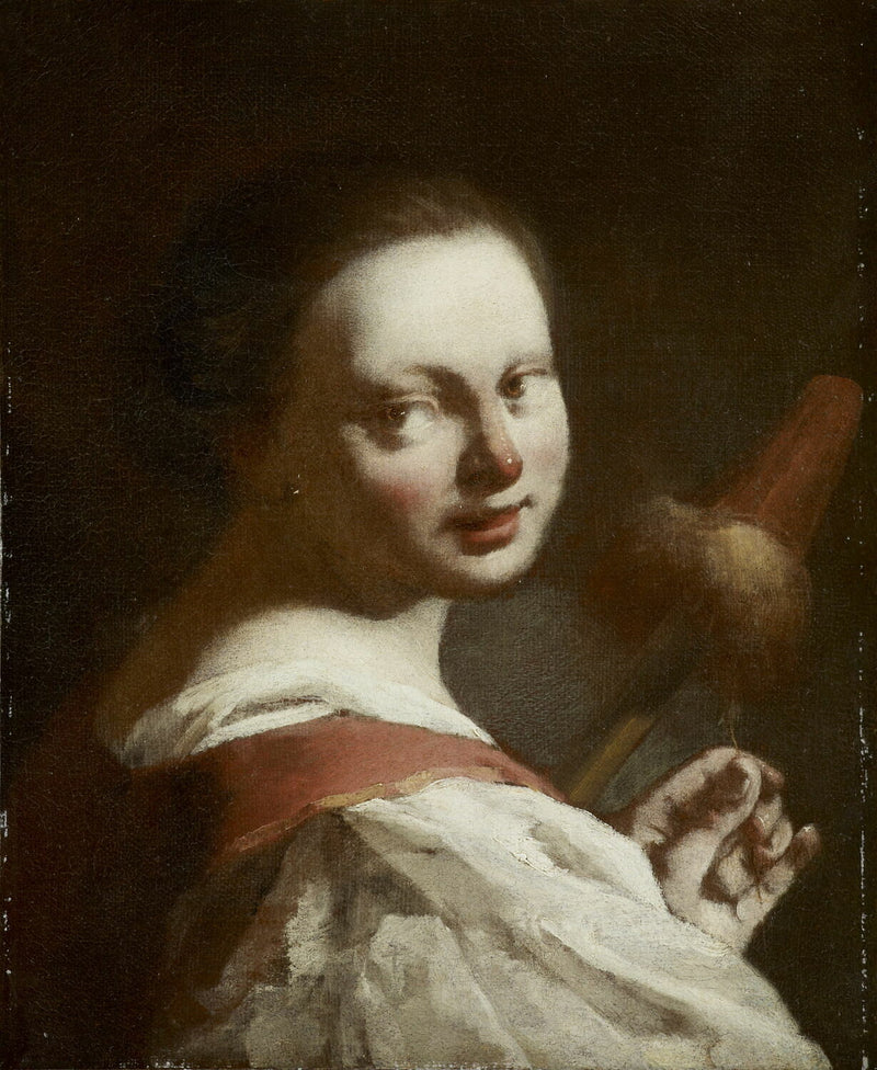 Junge Spinnlerin - Giovanni Battista Piazzetta