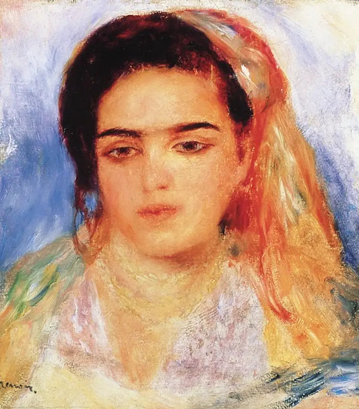 Junges algerisches Mädchen - Pierre-Auguste Renoir