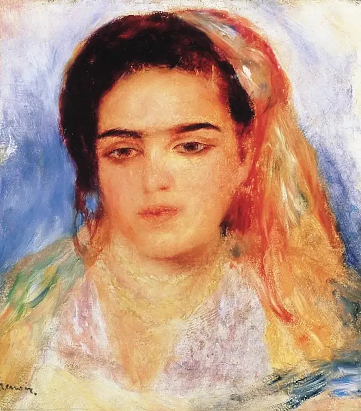 Junges algerisches Mädchen - Pierre-Auguste Renoir