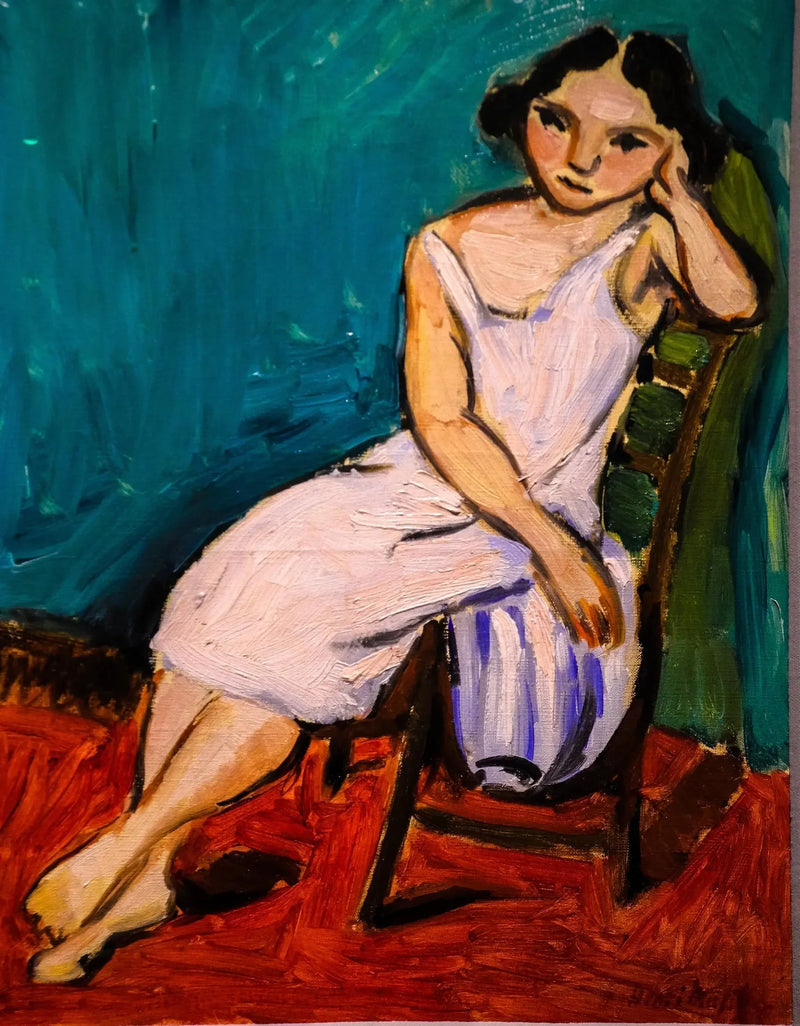 Junge Frau sitzt - Henri Matisse