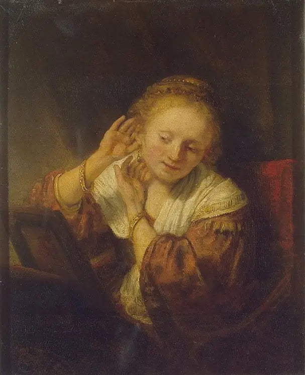 Mädchen mit Ohrringen - Rembrandt