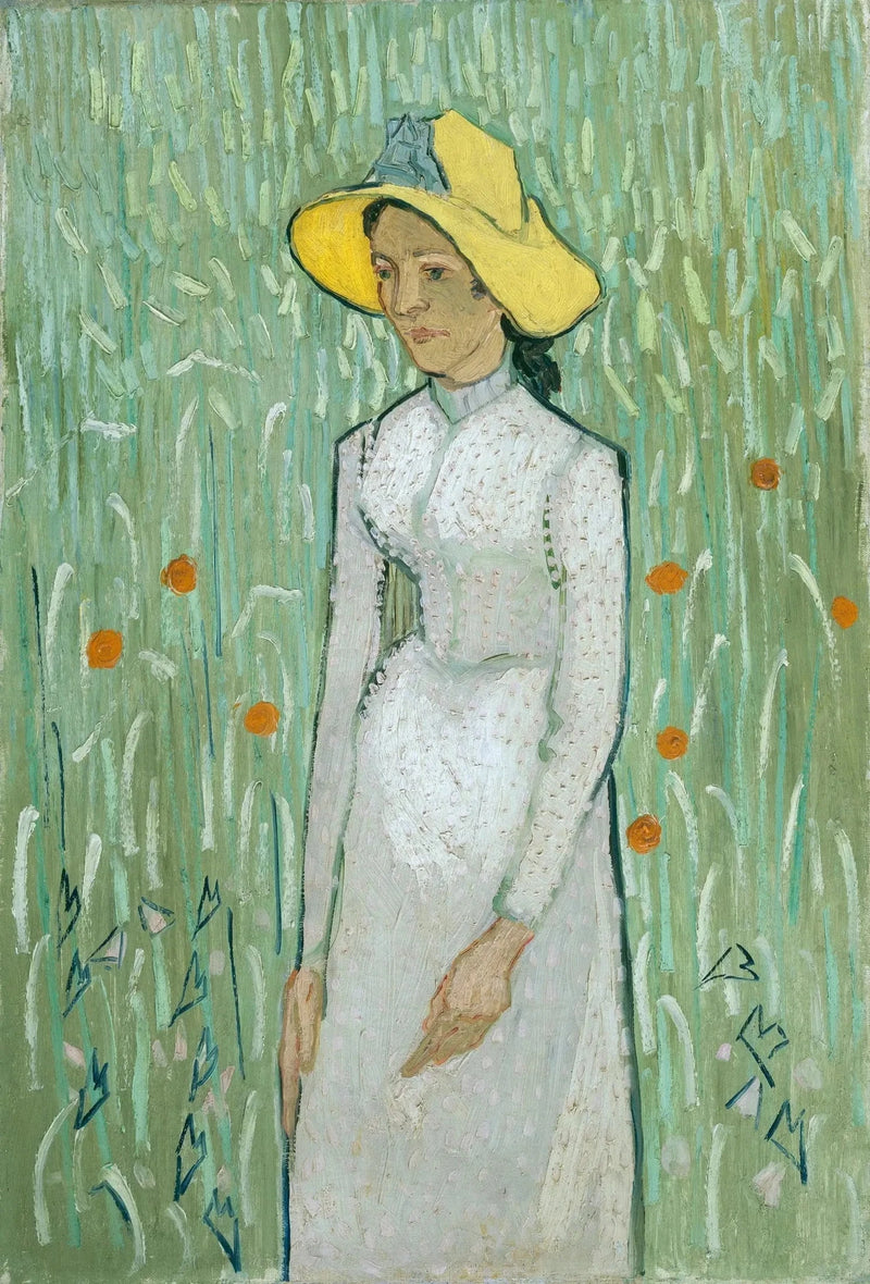 Junges Mädchen in Weiß - Vincent van Gogh