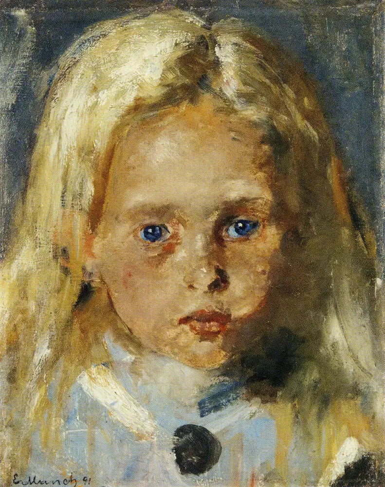 Blondine - Edvard Munch