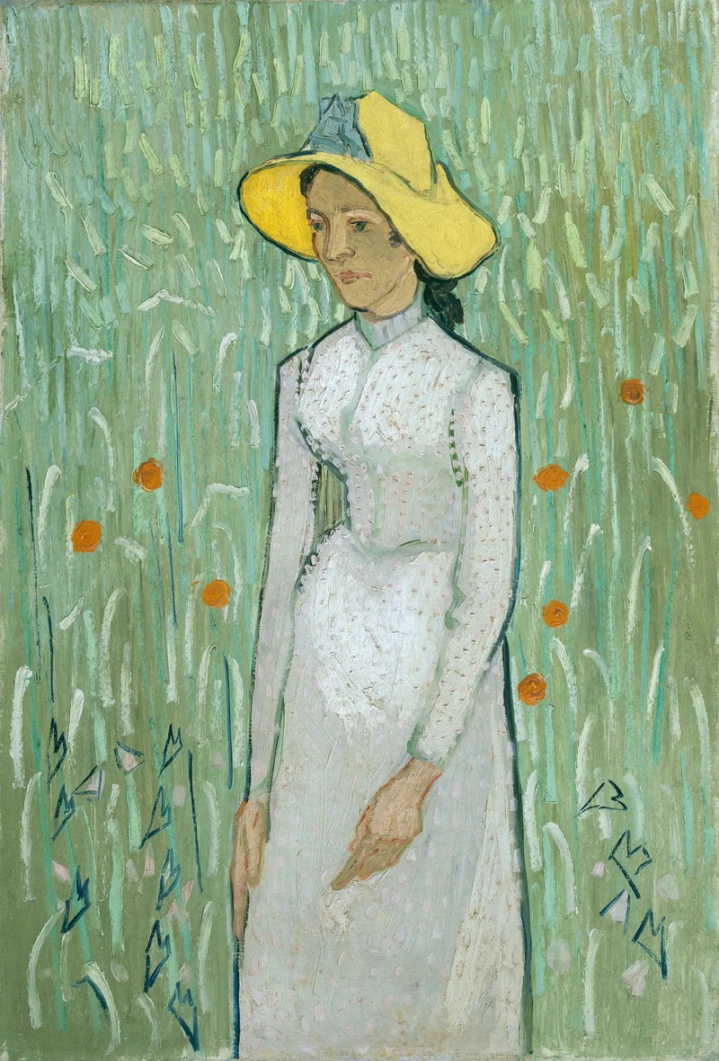 Junges Mädchen in Weiß - Vincent van Gogh