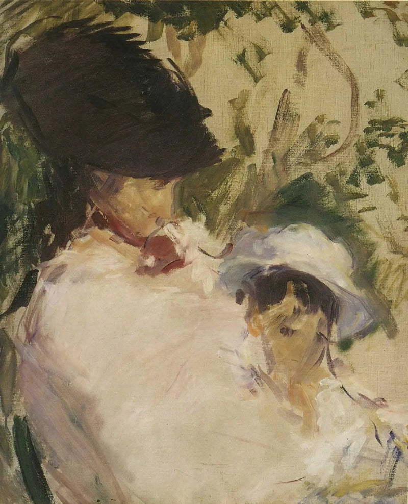 Junges Mädchen und Kind - Édouard Manet