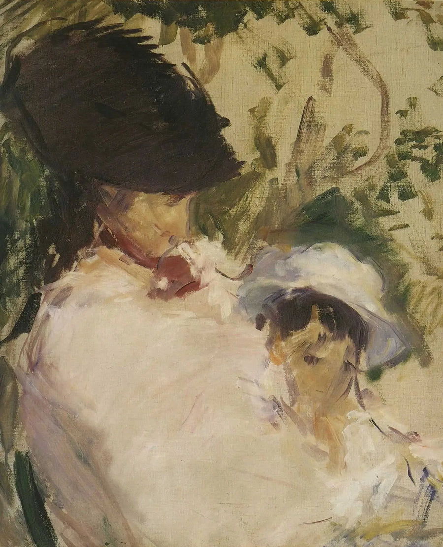 Junges Mädchen und Kind - Édouard Manet