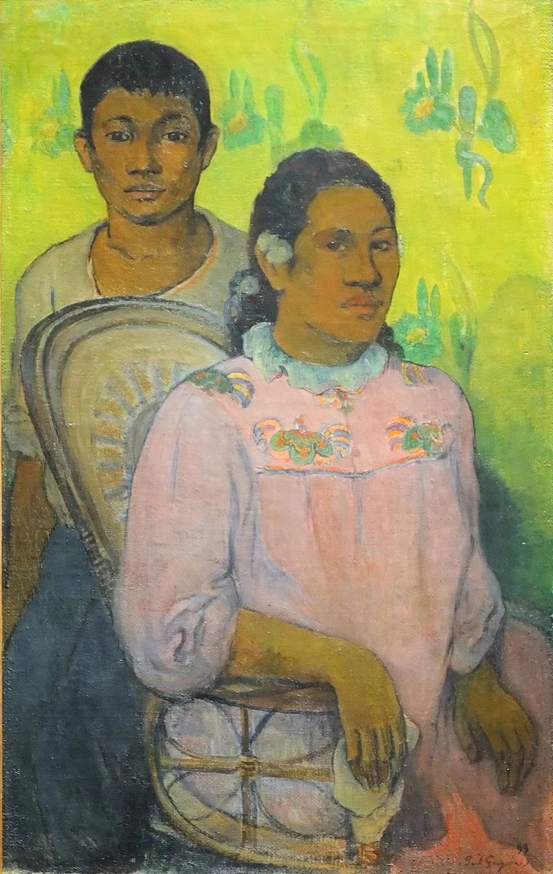 Mädchen und Junge - Paul Gauguin