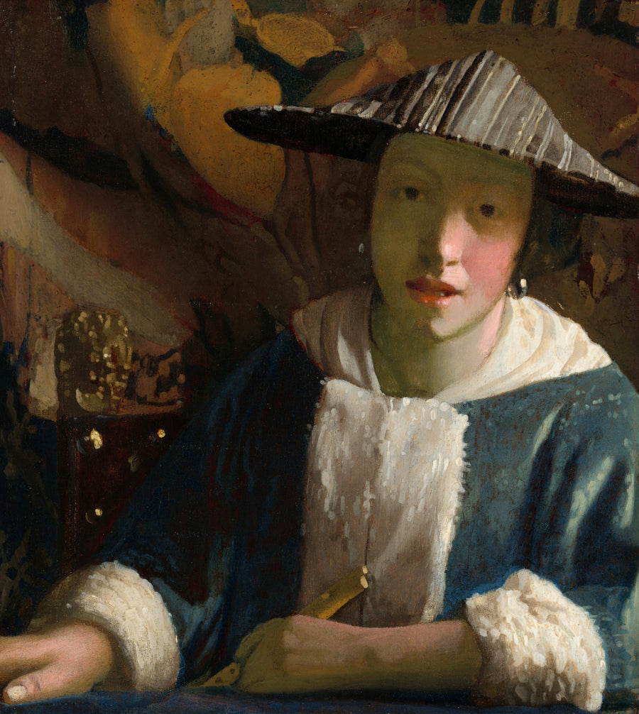 La Jeune Fille à la flûte - Dutch 17th Century