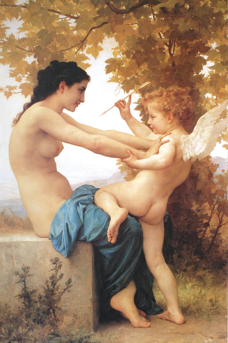 Jeune fille se défendant contre l’Amour - Bouguereau
