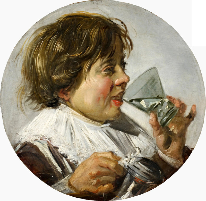 Junge Junge mit einem Glas - Frans Hals