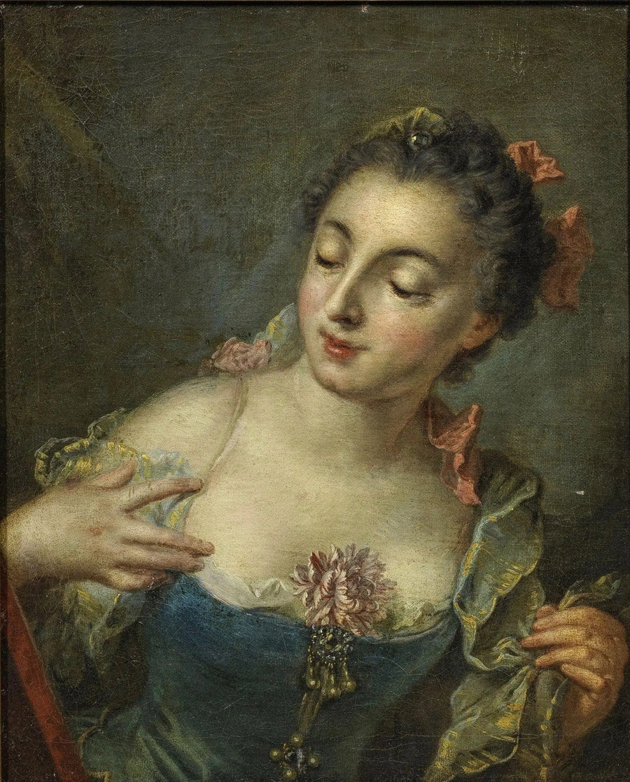 Junge Mademoiselle links - François Boucher