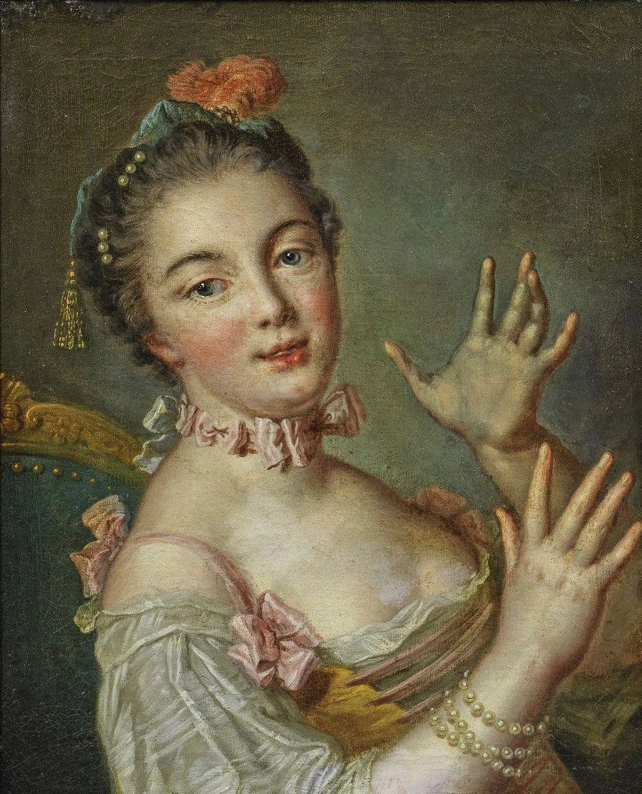 Junge Mademoiselle - François Boucher
