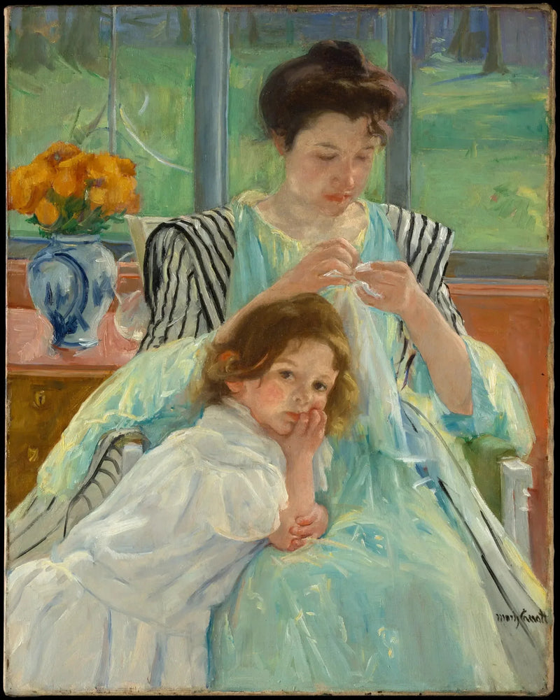 Junge Mutter Cousine - Mary Cassatt